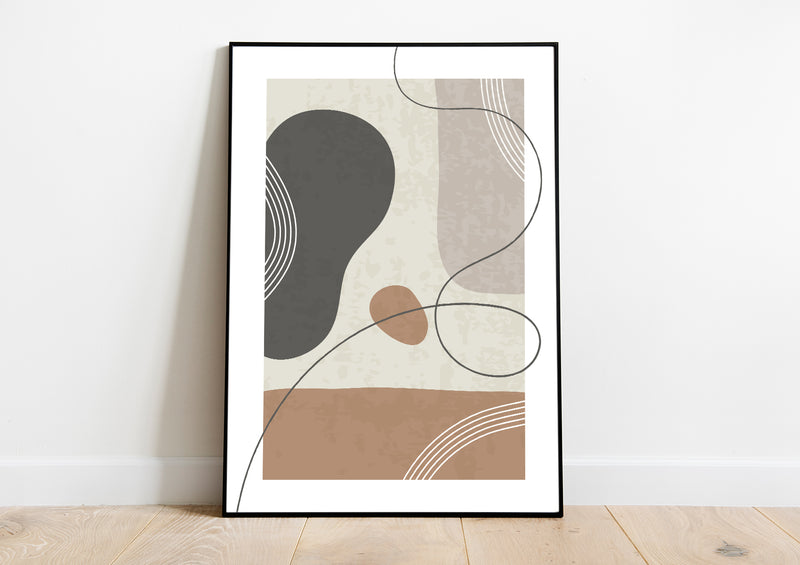 Abstract Lines modern wall art design home decoration prints