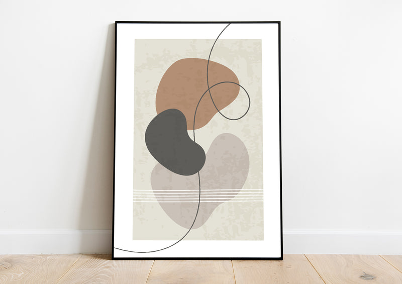 Abstract Lines modern wall art design home decoration prints