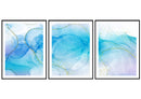 Ink color abstract modern wall art design décor