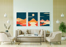 Japanese abstract contemporary modern wall art Design décor